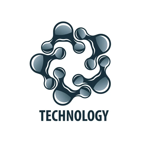 Vektor-Logo-Technologie — Stockvektor