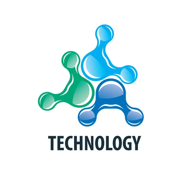 Vektor-Logo-Technologie — Stockvektor