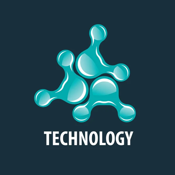 Technologie de logo vectoriel — Image vectorielle