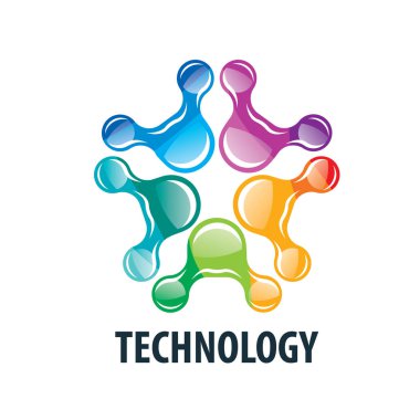 Vektör logo teknoloji