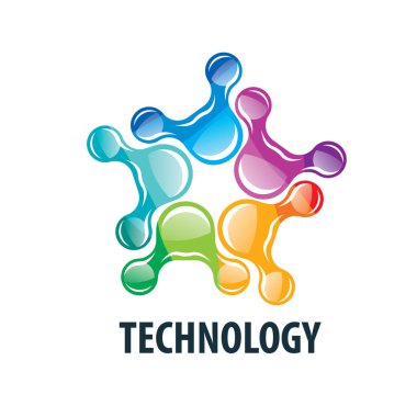 Vektör logo teknoloji