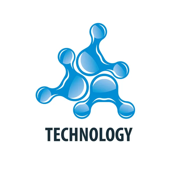 Vektorové logo technologie — Stockový vektor