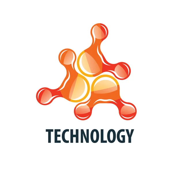 Vektorové logo technologie — Stockový vektor