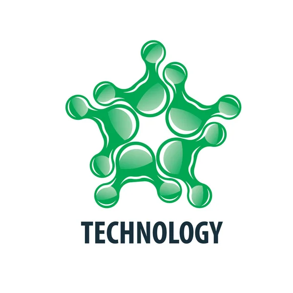 Vektorové logo technologie — Stockový vektor