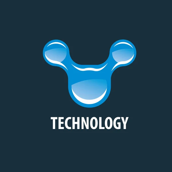 Tecnologia del logo vettoriale — Vettoriale Stock