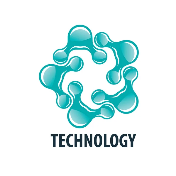 Technologie de logo vectoriel — Image vectorielle