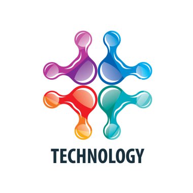 Vektör logo teknoloji