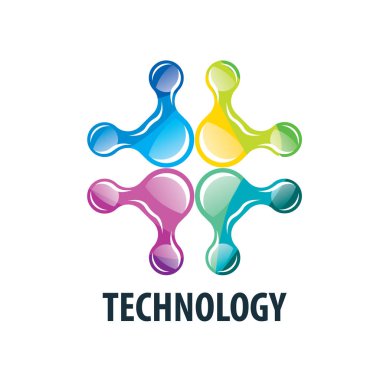 Vektör logo teknoloji