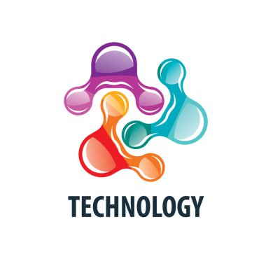 Vektör logo teknoloji