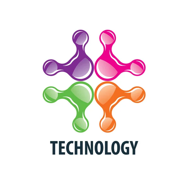 Wektor logo technologii — Wektor stockowy