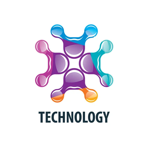 Vector logo technologie — Stockvector