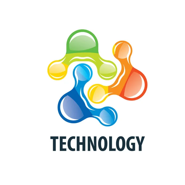 Vektor-Logo-Technologie — Stockvektor