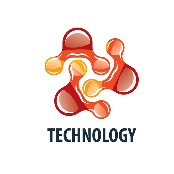 Vektor-Logo-Technologie — Stockvektor