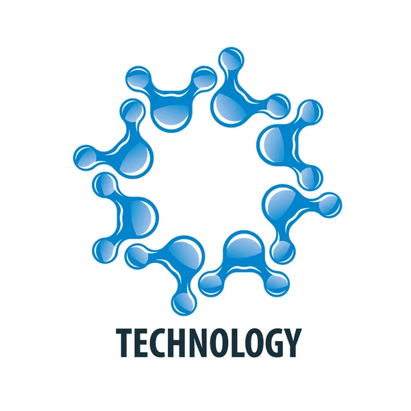 Vektor-Logo-Technologie — Stockvektor