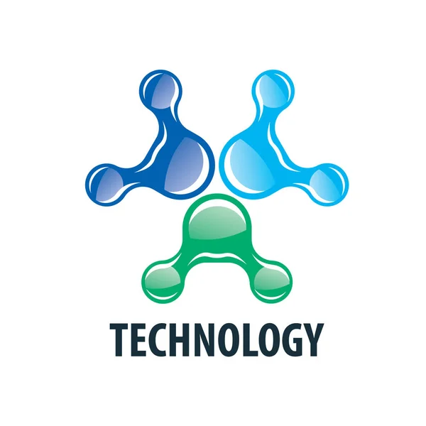 Tecnologia do logotipo do vetor —  Vetores de Stock
