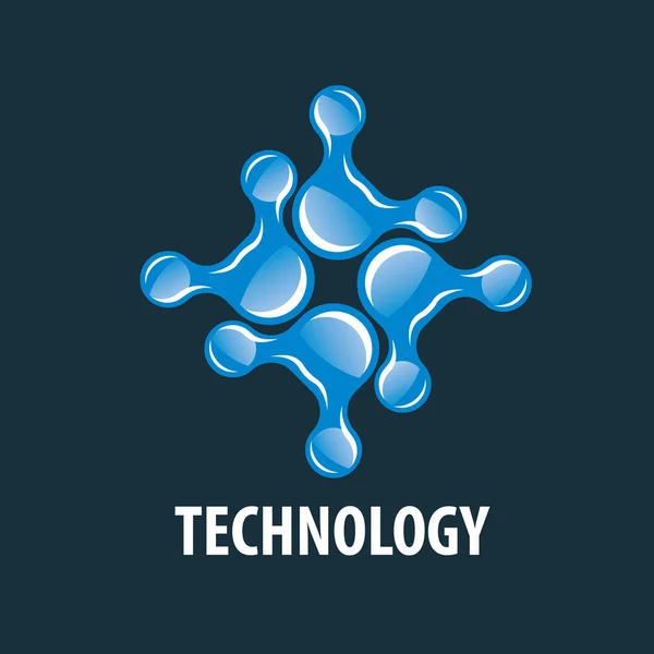 Vektor-Logo-Technologie — Stockvektor