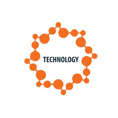 Vektör logo teknoloji