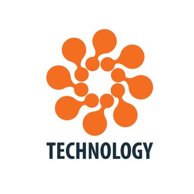 Vektör logo teknoloji
