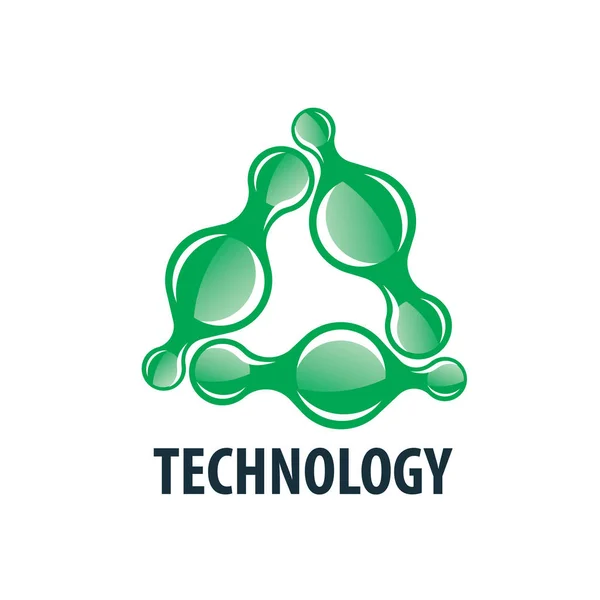 Vektor-Logo-Technologie — Stockvektor