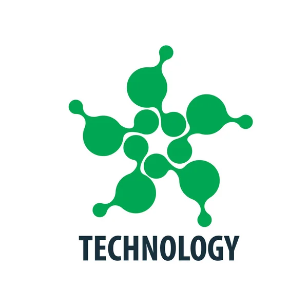 Vektor-Logo-Technologie — Stockvektor