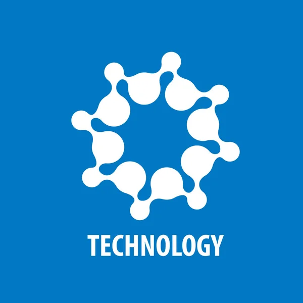 Vektor-Logo-Technologie — Stockvektor