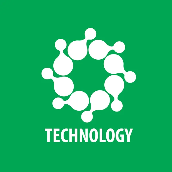 Vektor-Logo-Technologie — Stockvektor