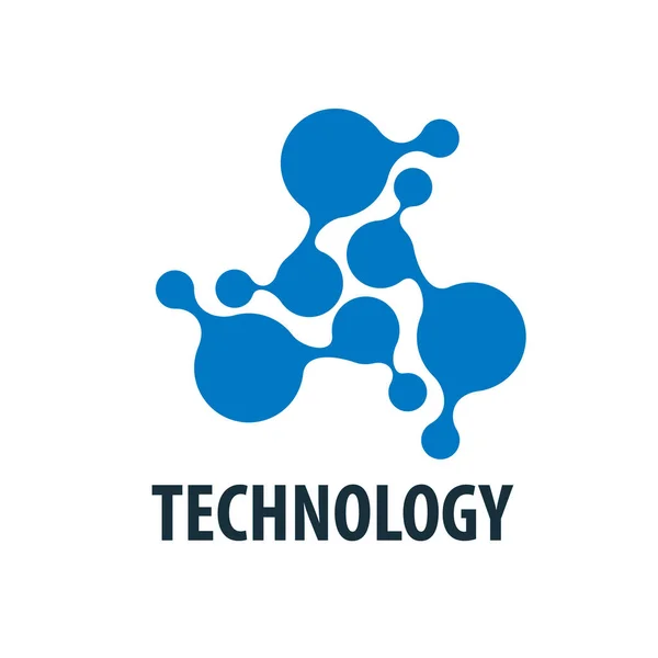 Vektor-Logo-Technologie — Stockvektor