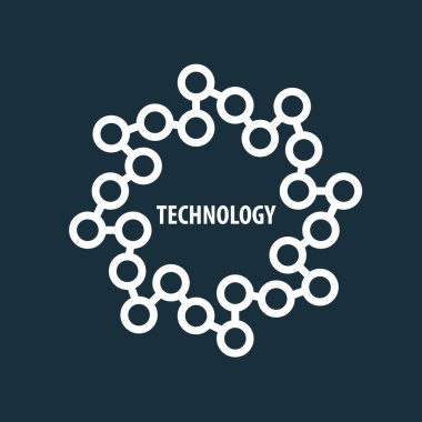 Vektör logo teknoloji
