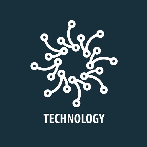 Wektor logo technologii — Wektor stockowy