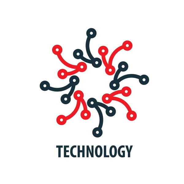 Wektor logo technologii — Wektor stockowy