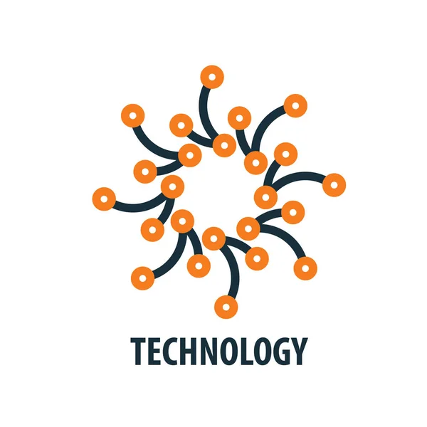 Wektor logo technologii — Wektor stockowy