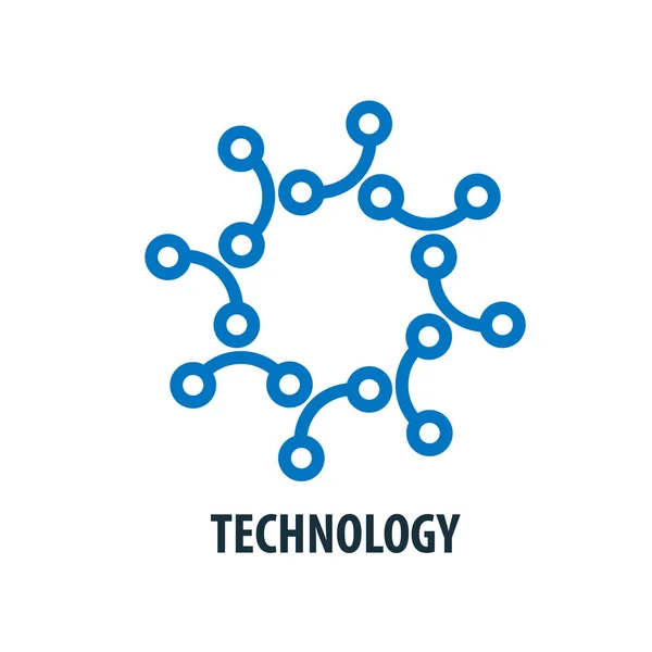 Wektor logo technologii — Wektor stockowy