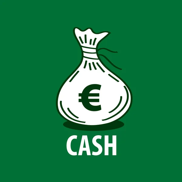 Bolso del logotipo del dinero — Archivo Imágenes Vectoriales