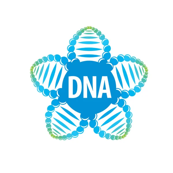 Vektorové logo dna — Stockový vektor