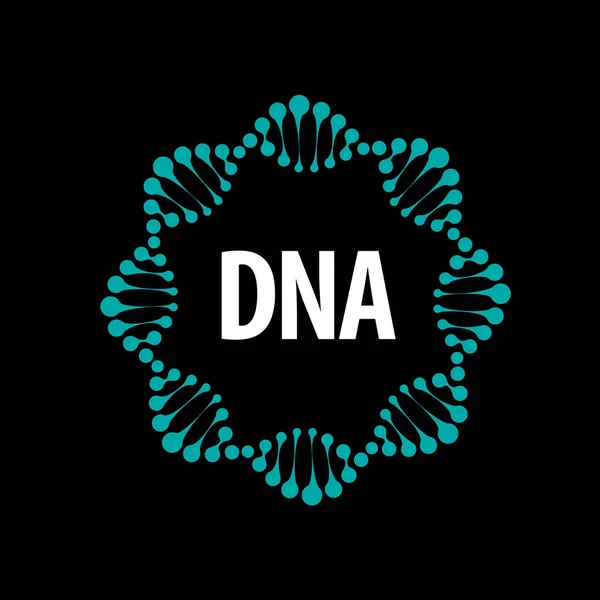 Vektorové logo dna — Stockový vektor