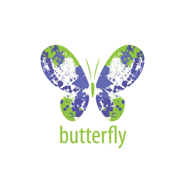 Logo della farfalla vettoriale — Vettoriale Stock