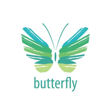 Kelebek logo vektör
