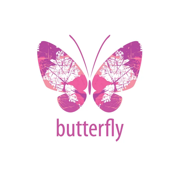 Logotipo da borboleta vetorial —  Vetores de Stock