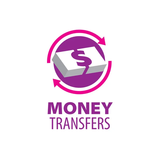 Vector logo remittances — Stock Vector