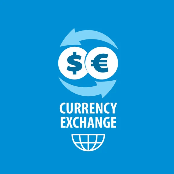 Logo vettoriale cambio valuta — Vettoriale Stock