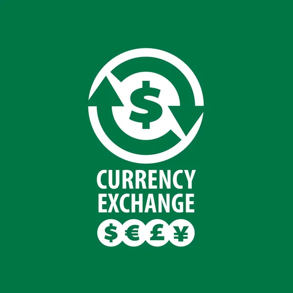 Vektor logo valutaveksling – Stock-vektor
