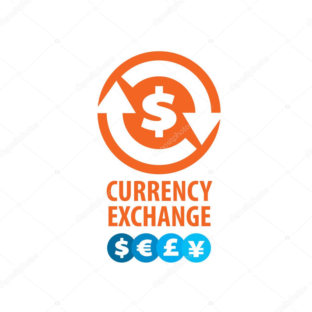 Pattern design exchange logo. Vector illustration of icon