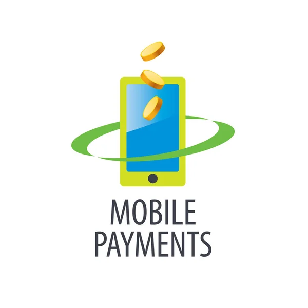 Logo mobile payments — Stock Vector