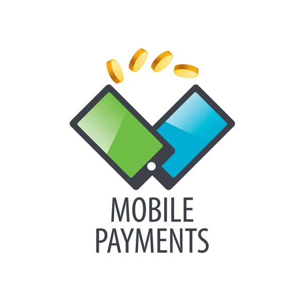 Logo mobile payments — Stock Vector