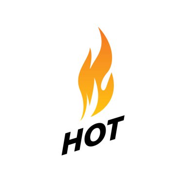 Yangın vektör logosu