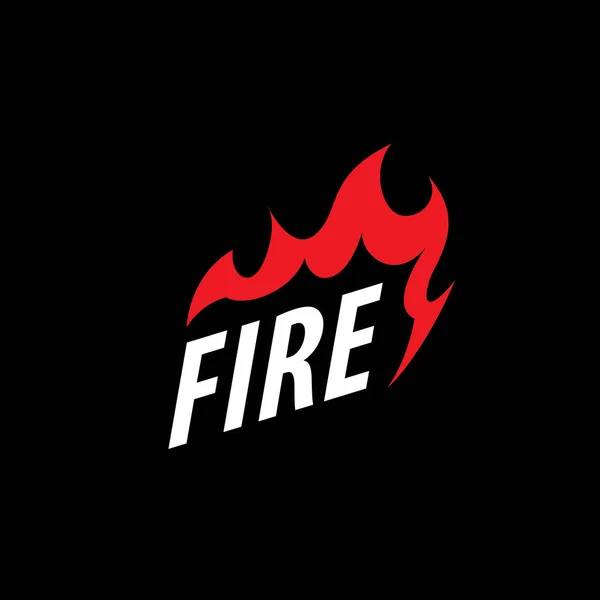 Feuer Vektor Logo — Stockvektor