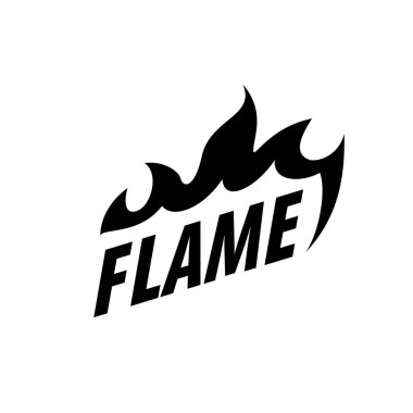 Yangın vektör logosu