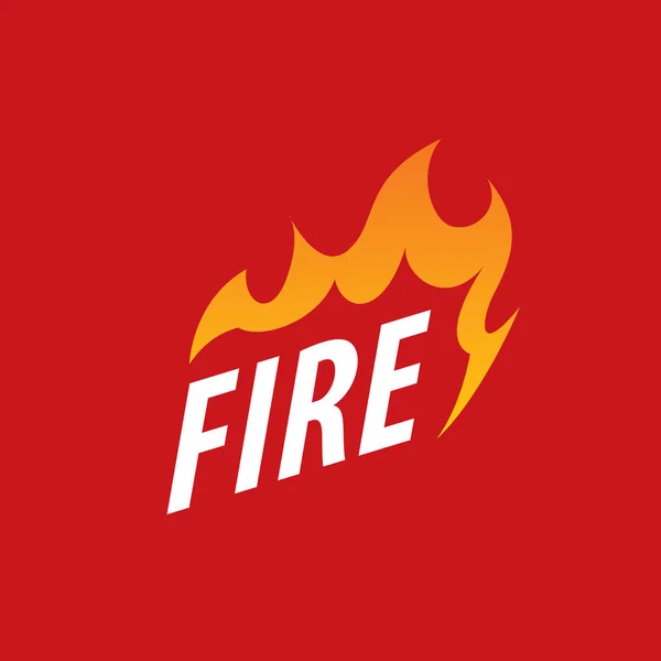 Ogień wektor logo — Wektor stockowy