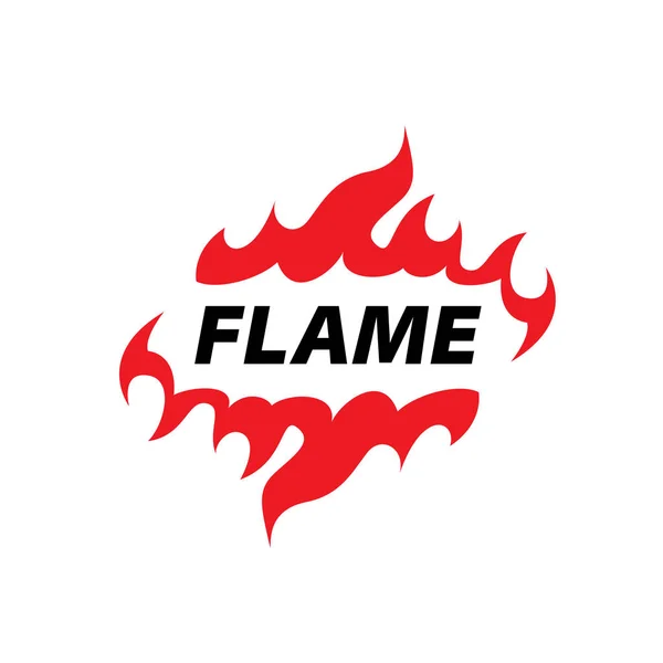 Logo vecteur de feu — Image vectorielle