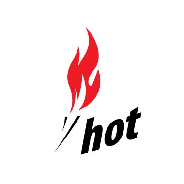 Yangın vektör logosu